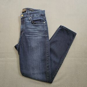 Jen 7 For All ManKind Dark Wash Women 2 Skinny Jeans